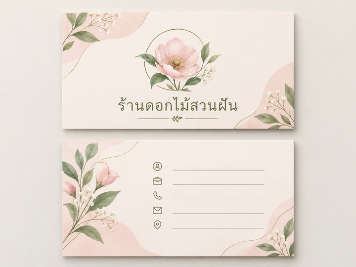 ชุดแบรนด์ร้าน